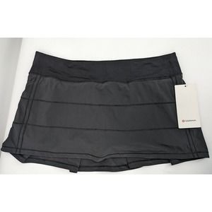 Lululemon Skirt Womens Pace Rival Mid Rise Athletic Size 12 *NEW*
